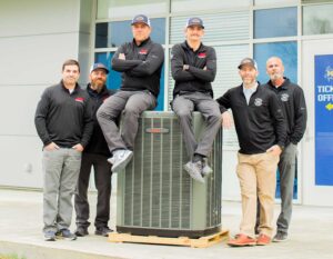 AC Condenser Unit with Ace Staff - Lake Charles, LA