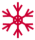 red snowflake icon