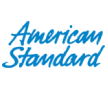 horizontal light blue american standard logo