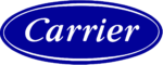 dark blue oval carrier logo