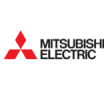 horizontal red and black mitsubishi electric logo